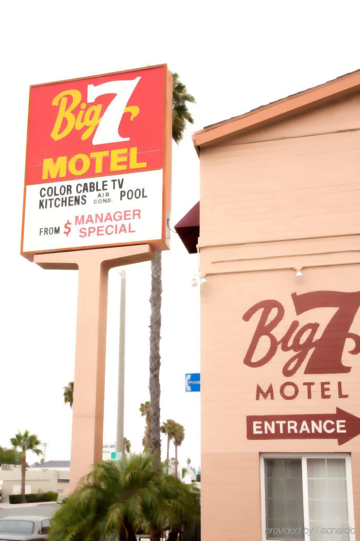 Big 7 Motel Chula Vista I-5 Exteriör bild